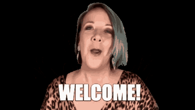 Excited Welcome GIF