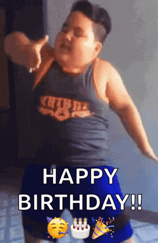 Fat Boy Dancing Groovy GIF