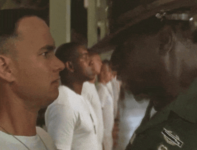 Forrest Gump Drill Sergeant GIF