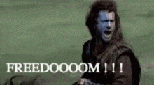 Freedom Braveheart GIF