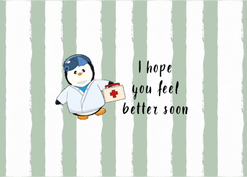 Get Well Soon I Hope You Feel Better Soon GIF