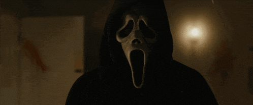 Ghostface Scream GIF
