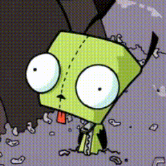 Gir Invader Zim GIF