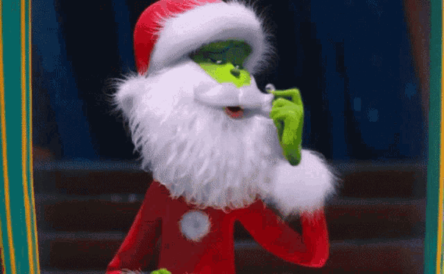 Grinch The Smile GIF