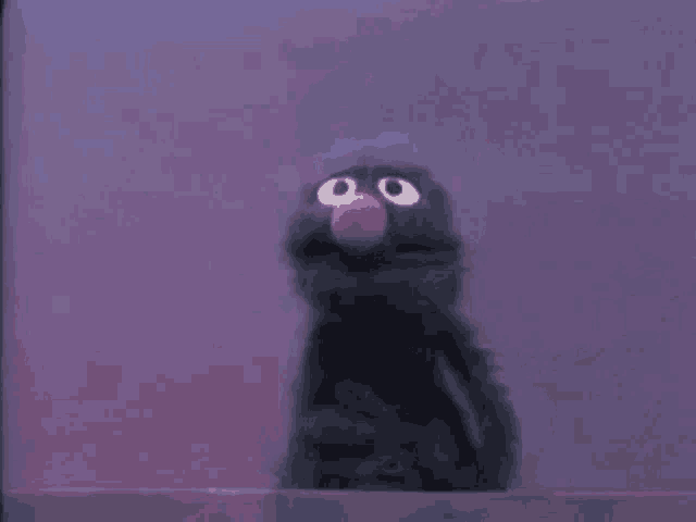 Grover Faint GIF