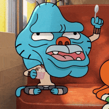 Gumball Caveman GIF