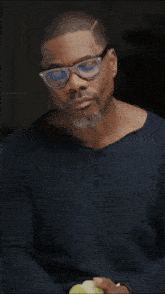 Guy Eating Apple GIF