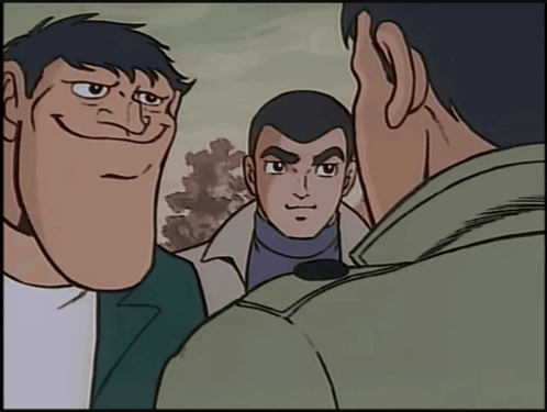 Hands on Shoulder Meme GIF