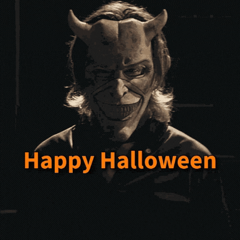 Happy Halloween Black Phone GIF