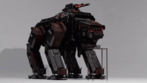 Helldivers 2 Factory Strider GIF