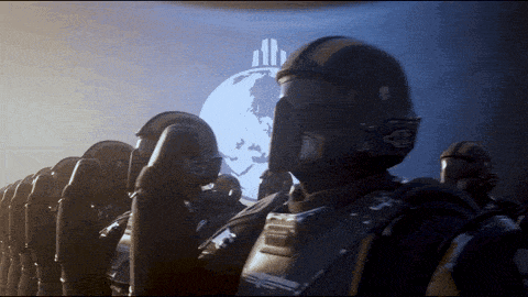 Helldivers Salute GIF