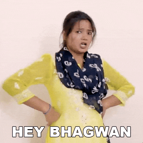 Hey Bhagwan GIF