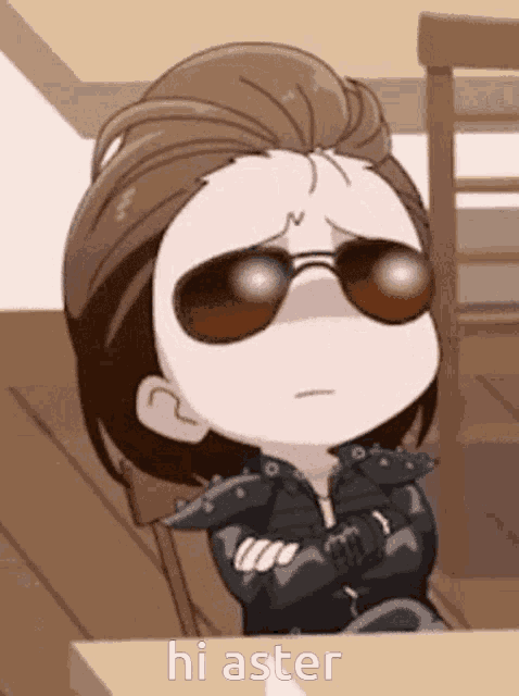 Hi Aster Bandori GIF