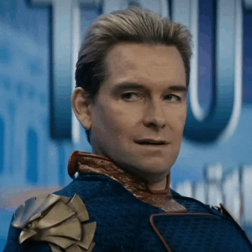 Homelander Smirk GIF