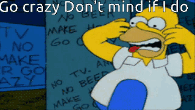 Homer Simpson Dont Mind If I Do GIF