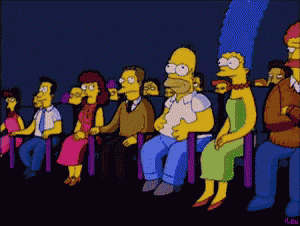 Homero Riendose GIF