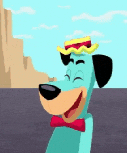 Huckleberry Hound Hanna Barbera GIF