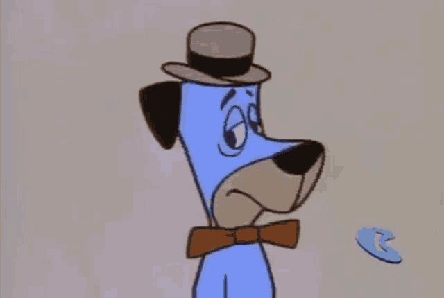 Huckleberry Hound Wink GIF