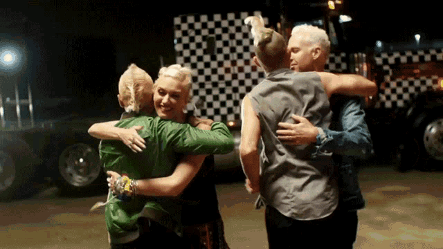 Hug Gwen Stefani GIF
