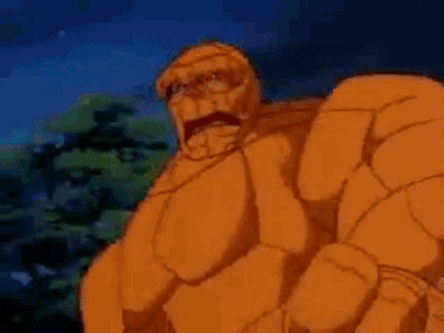 Hulk The Thing GIF