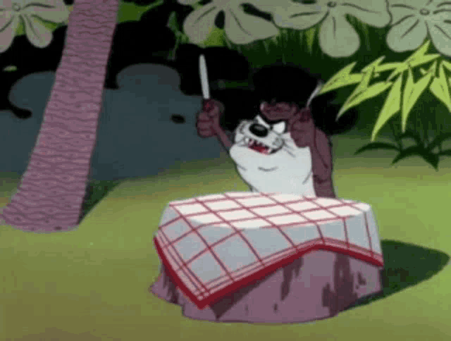 Hungry Tasmanian Devil GIF