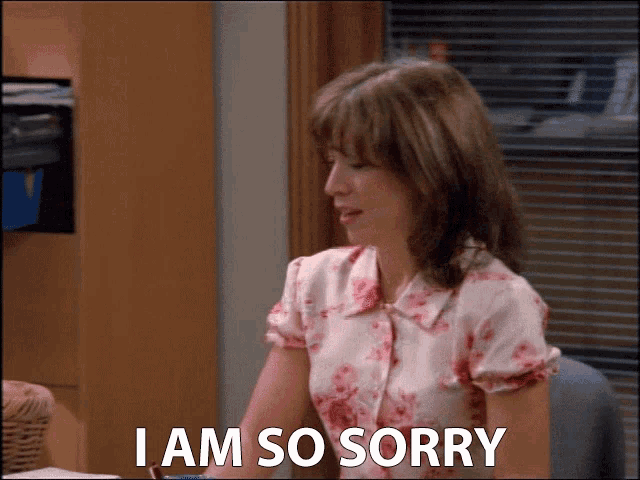 I Am So Sorry Cheri Oteri GIF