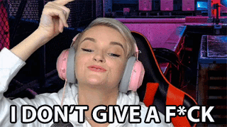 I Dont Give A Fuck I Dont Give A Shit GIF