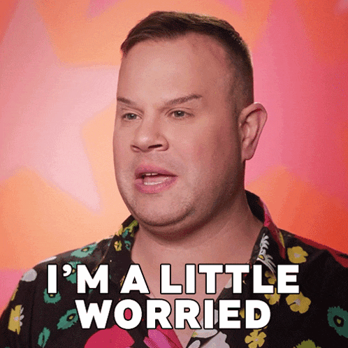 I'M A Little Worried Nina West GIF