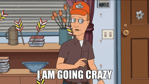 I'M Going Crazy I'M Going Insane GIF