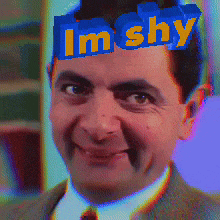 I'm Shy GIF