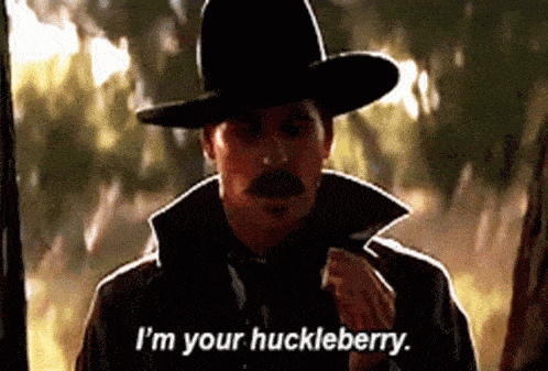 I'M Your Huckleberry GIF
