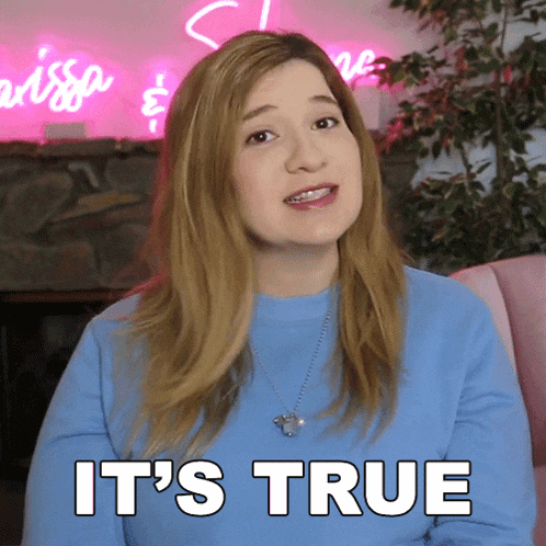 It'S True Marissa Rachel GIF