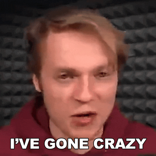 I've Gone Crazy Frederick Alexander Pye GIF