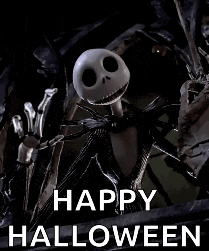 Jack Skellington Wave GIF
