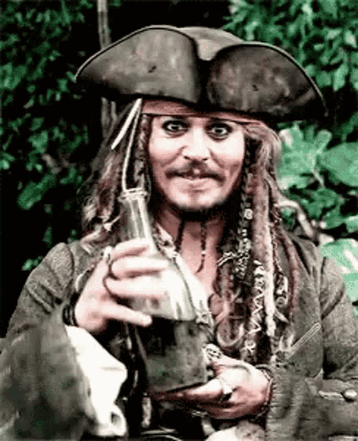 Jack Sparrow Rum GIF