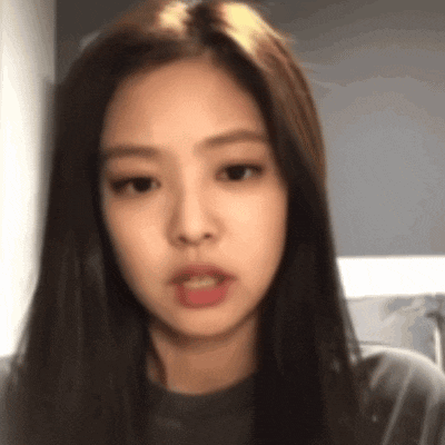 Jennie Suspicious GIF