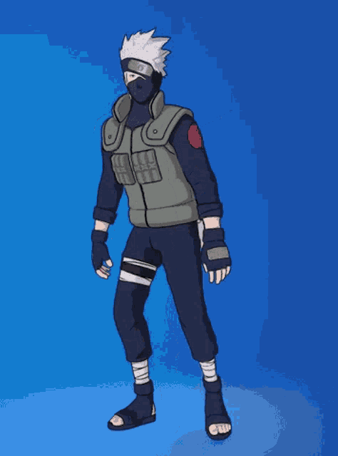 Kakashi Fortnite GIF