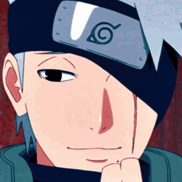 Kakashi Smile GIF