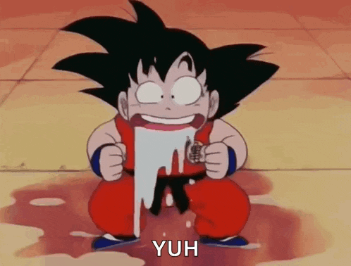 Kid Goku Niño GIF