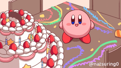 Kirby Birthday GIF