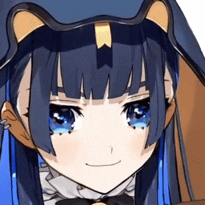 Kronii Eye Roll Out GIF