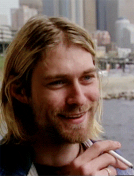 Kurt Cobain Nirvana GIF