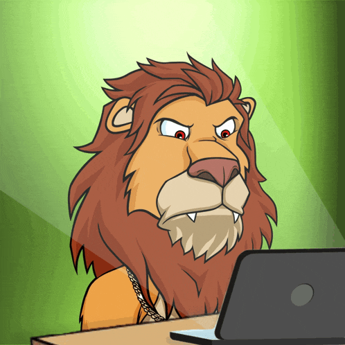 Lazy Lions GIF