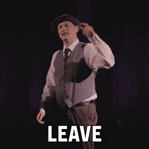Leave Me Alone Tim Robinson GIF