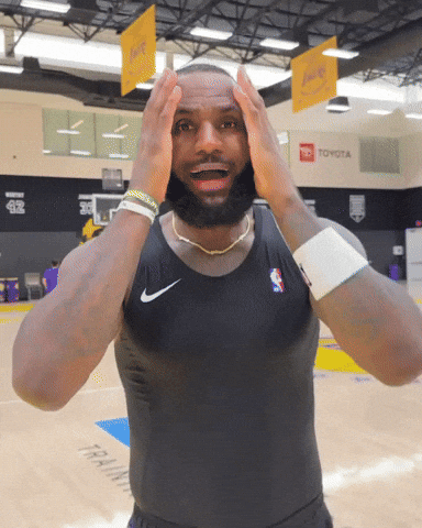Lebron James Wow GIF