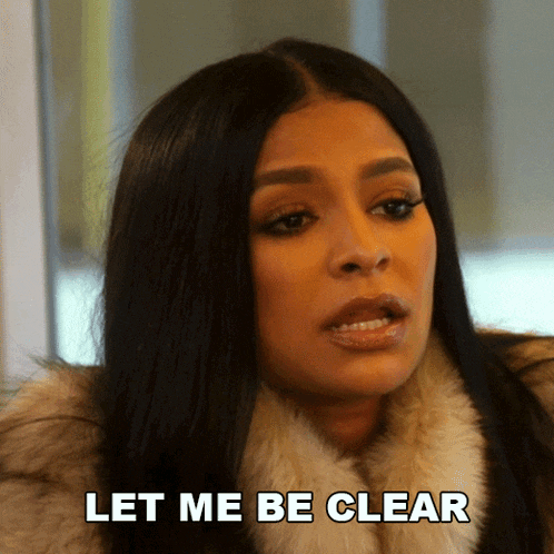 Let Me Be Clear Basketball Wives Los Angeles GIF