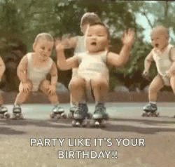 Lets Party Baby Hip Hop GIF