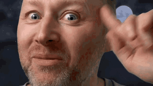 Limmy Think GIF