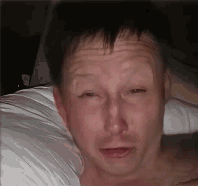 Limmy Waking Up GIF