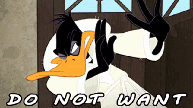 Looney Tunes Do Not Want GIF